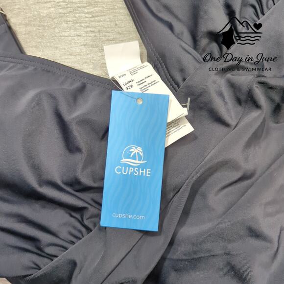 Cupshe V Neck Tummy Control One Piece Swimsuit Size M - Picture 4 of 7